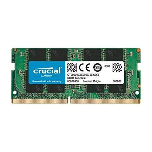 Image of Crucial BX500 500GB 2.5-inch SATA 3D NAND Internal SSD Upto 550 MB /s & Basics 8GB DDR4 1.2v 2666Mhz CL19 SODIMM RAM Memory Module for Laptops and Notebooks, Green