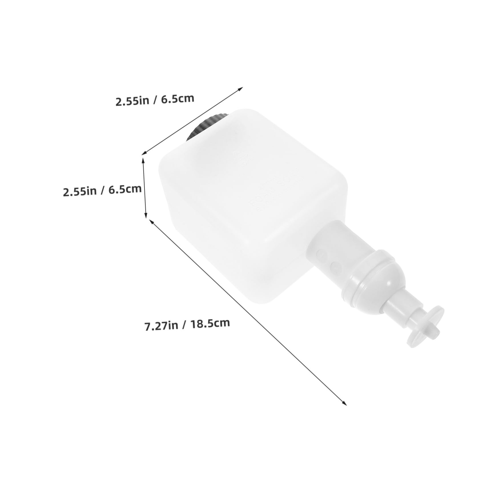 SOLUSTRE Scrubber Soap Dispenser Pump Replacement Pump for Liquid Soap Dispenser Portable Reusable for Home Travel