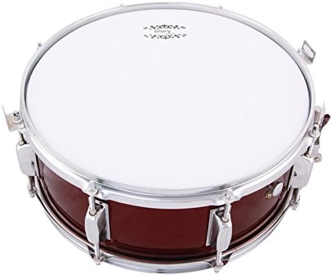 Glory Snare Drum With Sticks, and Strap, for Beginners and Students, Red Color