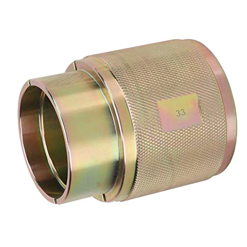Image of Acouto Motorcycle Fork Oil Seal Driver Tool Split Design Carbon Steel Motorcycle Inverted Fork Oil Seal Driver Tool for Replacing Installing(33mm /1.30in)