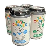 Tail Chaser 7 Simple Ingredient Dog Brew Bone Broth 12 Oz Can Variety Pack (2 Beef, 2 Chicken)