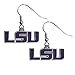 NCAA Siskiyou Sports Womens LSU Tigers Dangle Earrings One Size Team Color