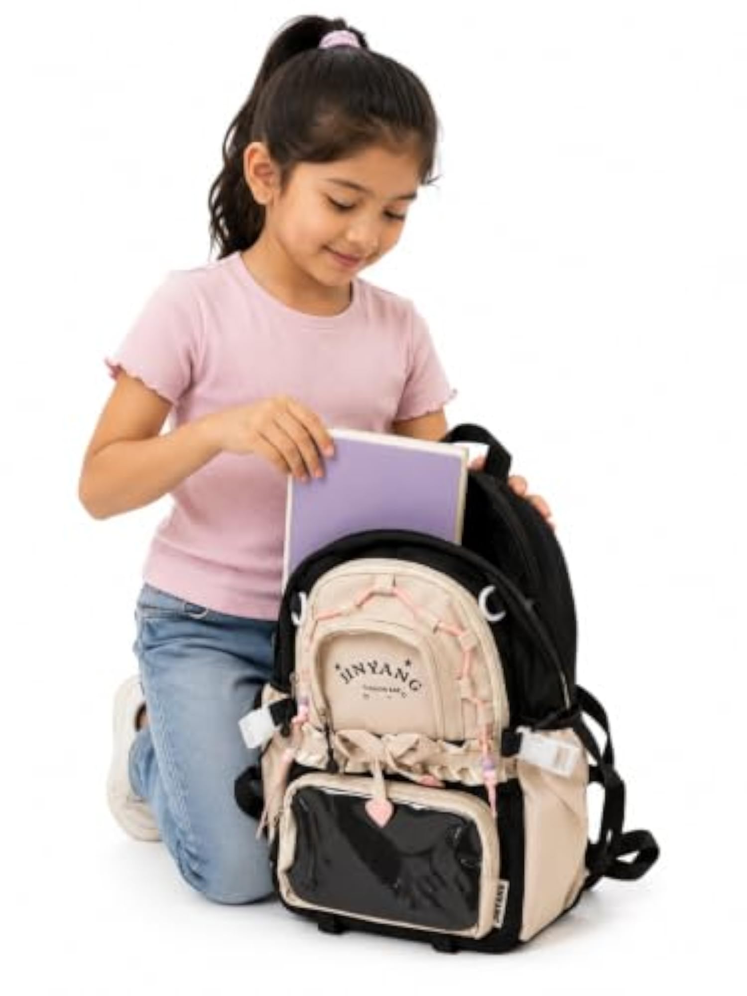 Aesthetic Kawaii Lightweight Casual Travel Backpack