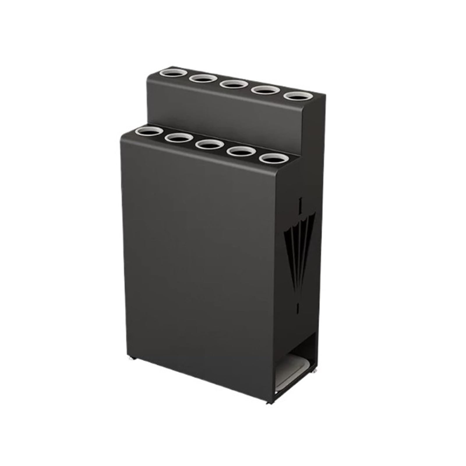 Kx9Lb8d Doorway umbrella holder High-end Umbrella Stands For Hotels, Schools, Offices, And Sales Offices; Commercial Racks(Black)