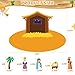 Maysing 3.1ft Felt Nativity Set for Kids & Toddlers 23 Pcs Birth of Jesus Felt Figures Wall Hanging Decor Story Board Set Detachable for Christmas Religious Christian Sunday School DIY Craft Gift