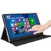 Produktbild 15,6 Zoll Touchscreen Tragbarer HDMI Monitor Full HD 1366 * 768 USB-C-Display Zweiter Bildschirm Monitor, Plug and Play, für Laptop Mini-PC Computerkamera Raspberry Pi Mac PS4 Xbox, Kenowa