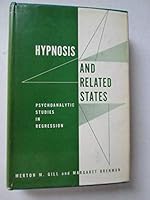 Hypnosis and Related States B000K4T0NY Book Cover