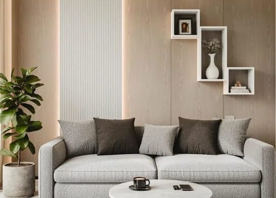 The Good Luck Grey Grove Wall Mount Shelves 3
