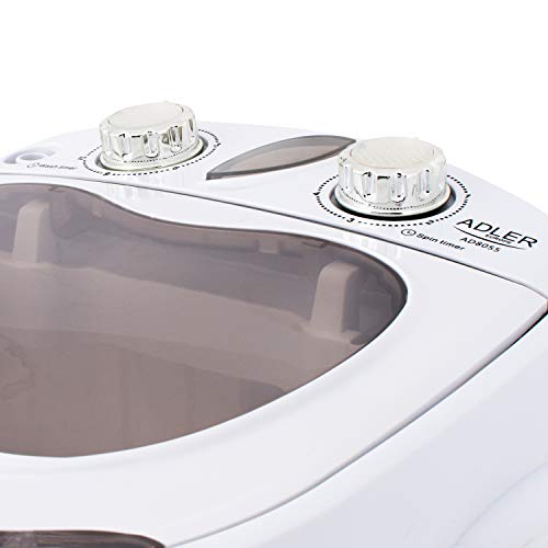 Mini-Waschmaschine Jung Adler AD8055 mit Schleuderfunktion