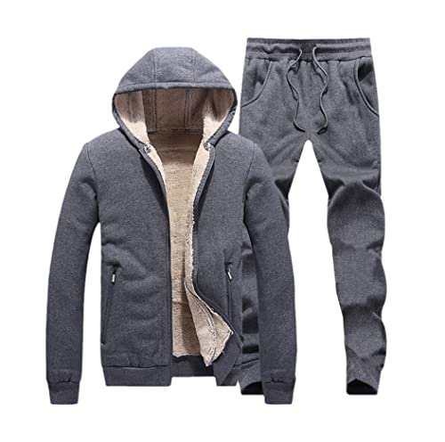 Ensemble veste à capuche et pantalon de détente pour les matins froids en ville
