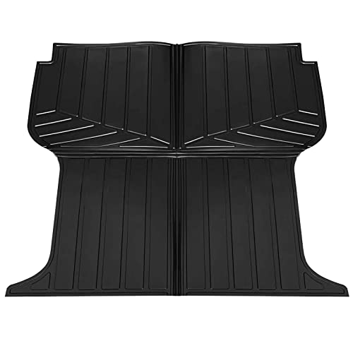 Peforway Rear Truck Bed Mats Fits For 2019-2023 Ford Ranger 5Ft Bed All-Weather Tpe Truck Bed Liner Pickup Truck Accessories #TOP2
