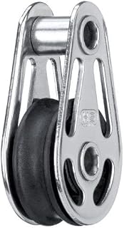 Sprenger block for 6mm sheet with plastic sheaves and ball bearing/Hollow axles A2