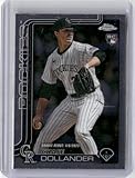 2025 Topps Chrome Update #USC175 Chase Dollander Rookie RC Baseball Card