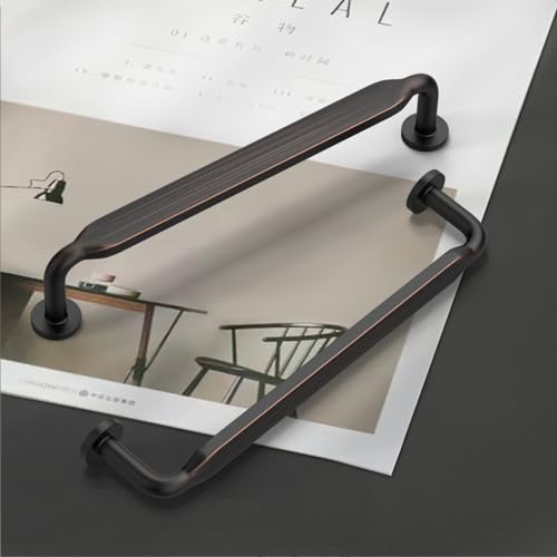 9BUILD 10 Pack Oil Rubbed Bronze Cabinet Pulls 3.75 Inch Kitchen Handles Hardware for Cabinets Cupboards Drawers by 9BUILD - Image 4