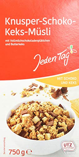 Jeden Tag Knusper-Schoko-Keks-Müsli, 750g