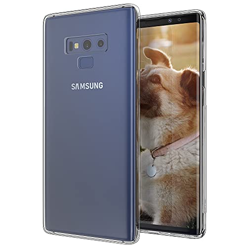 KEEPCA Galaxy Note 9 Clear Case,Slim Thin Soft Flexible TPU Rubber Gel Skin Silicone Lightweight Anti-Scratch Shockproof Protective Cases Cover for Samsung Galaxy Note 9,Crystal Clear