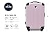 Travelers Club Chicago Hardside Expandable Spinner Luggage, Lilac, 22