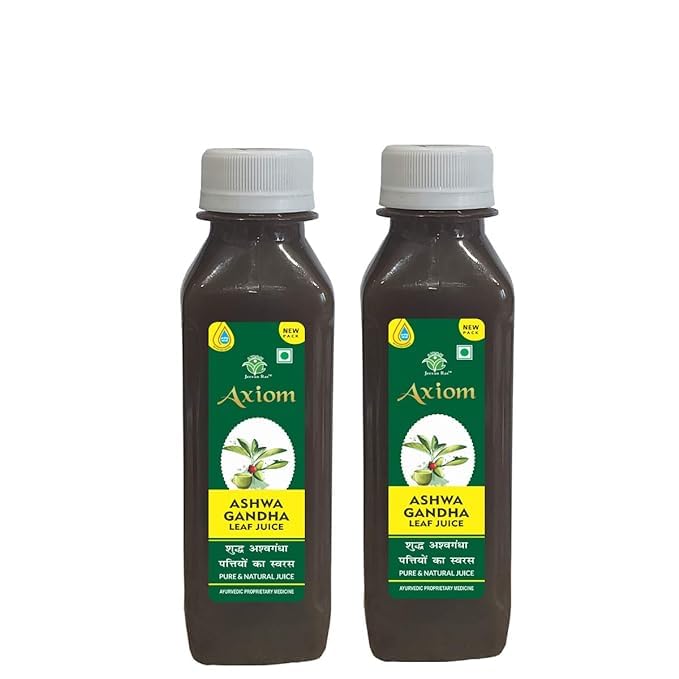 AXIOM JEEVAN RAS ASHWAGANDHA LEAF JUICE (160ML) PACK OF 2