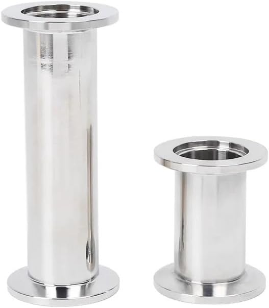 KF50真空ストレートパイプ304ステンレススチールフランジクイックマッチ器具ストレートパイプ継手50mm長さCZMDKEXM 1個