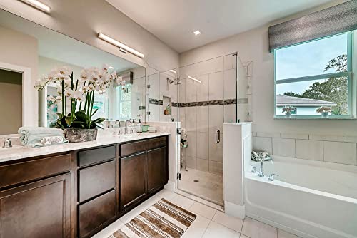 Image of Maxim Lighting Spec Vanity 48 inch 1-Light Bath Vanity Light | Polished Chrome Aluminum Finish | Pmma Acrylic Shade | Contemporary Indoor Light Fixture | Ideal for Bathrooms & Powder Rooms | 52008PC