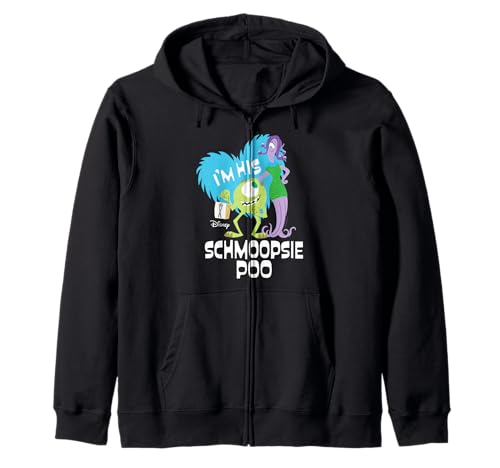 Sweat à capuche Disney Monstres Cie I'm His Schmoopsie Poo zippé pour adulte