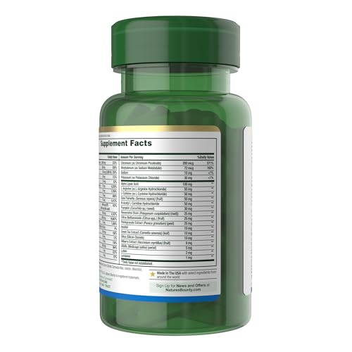 Nature's Bounty High Potency Men’s Complete Multivitamin, 100 Capsules - image 8