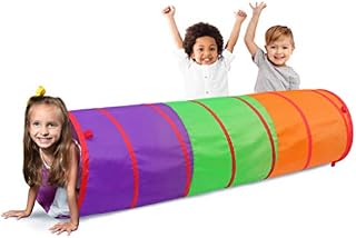 Sunny Days Entertainment 6 Foot Play Tunnel – Indoor Crawl Tube for Kids
