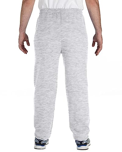 Gildan Men's Heavy Blend Elastic Waistband Drawcord Sweatpant, Ash, Large2