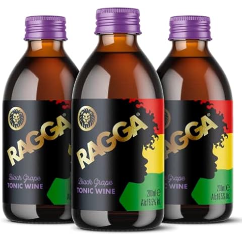 Ragga Tonic Wine Black Grape 3 x 200ml Cover