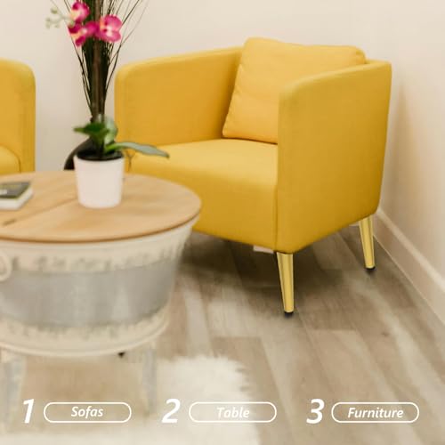 Patas de mueble Mikikit de recambio para elevar altura de sillones y sofás con base estable 6