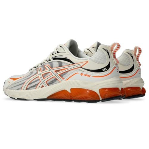 ASICS Unisex Gel-Quantum 180 VIII Sportstyle Shoes, 9.5, Cream/Shocking Orange3