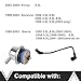 Fuel Injection Pressure Regulator with Vacuum Line - Compatible with Chevrolet Silverado Express GMC Sierra Savana 1500 2500 3500 Tahoe Yukon Hummer H2 - Replaces 17113556, 89060418, 12583236