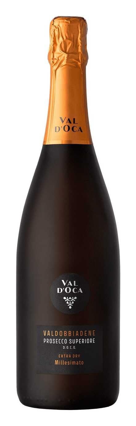 Prosecco Di Valdobbiadene Superiore Extradry Millesimato Val D'oca Cl 75