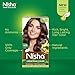 Nisha Creme Hair Color for Women - Chocolate Brown, 60g+60ml, Long-lasting, 100% Grey Coverage Permanent Hair Colour for Soft, Shiny, Healthy Hair