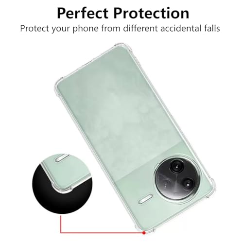 Image of Compatible for [ Xioami 15 civi ] Bumper Back Case Cover for [ Xioami 15 civi ] - Transparent
