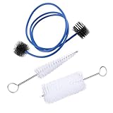 Kit de Nettoyage d'instruments Trombone - Kit de brosses de Nettoyage pour Trompette...