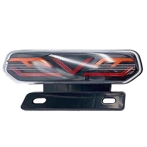 ZKcasA LED Motocicleta Brake Light 12V Motocicleta Luzes Traseiras ATV Tail Light Moto Stop Turn Sig