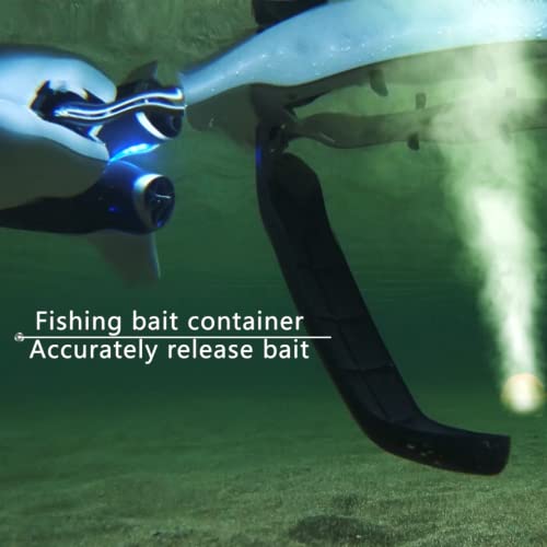 Powervision Powerdolphin Wizard Underwater Drone With 4K Camera, Remote Fishing, Auto-Flip & Return-Home, Path Planning, Terrain Mapping, And Expandable Features #TOP5