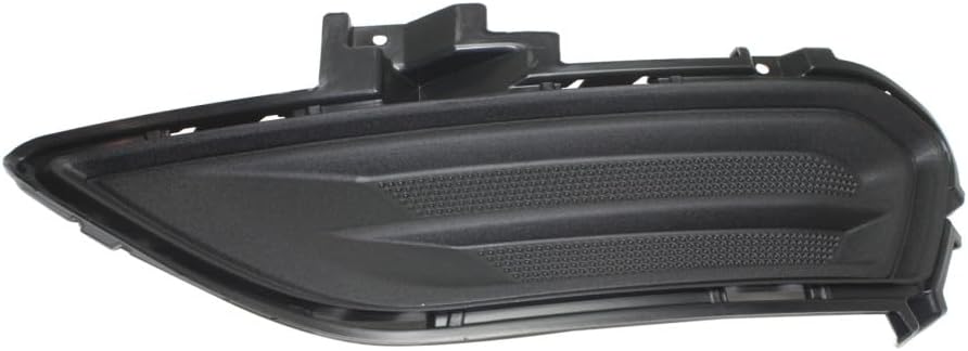 For Ford Fusion 2013 2014 2015 2016 Fog Light Cover Driver Side | Front | Primed | Replacement For FO1038133 | DS7Z17B814FA, FDW2-219C-0L