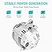 New Alternator for Jeep Grand Cherokee 4.7L 2001-2003, for Liberty 3.7L 2003-2006, for Dodge Dakota 4.7L 2001-2006, 3.7L 2004-2006, Mitsubishi Raider 3.7L 4.7L 2006, 210-13873, 56041693AA, 121000-4440