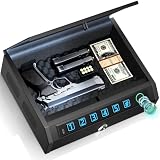AIRMuch Biometric Gun Safe for Handgun, Fits 2 Handguns