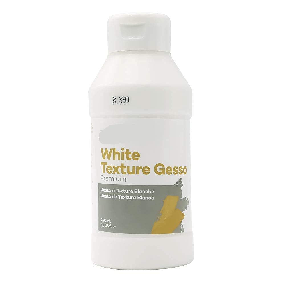 MY COLLECTION Premium White Texture Gesso Acrylic Medium (250ML