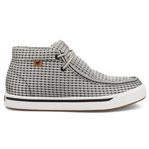 Image of Twisted X Men's Kicks, Moc Toe, Black & White Multi, 9 W