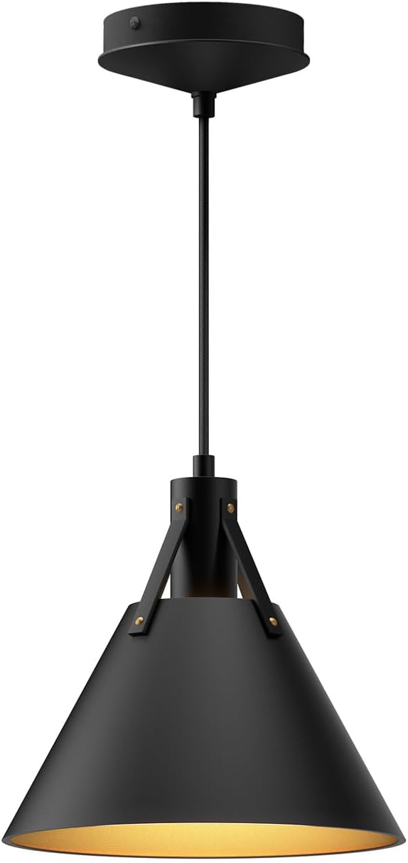 Archer - 1 Light Pendant-9.13 Inches Tall and 9.5 Inches Wide-Matte Black Finish -Traditional Installation