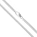 Sterling Silver Magic Round Snake Chain 2mm Solid 925 Italy Brazilian Necklace 26" (2226-26)