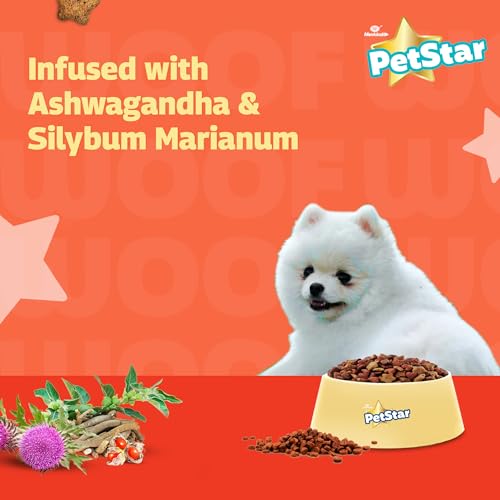 Image of Mankind Puppy Dry Dog Food (High Protein) Chicken & Wheat Flavor, 1kg | Improves Muscle & Strength, Supports Immunity, Protects Liver & Kidney | Puppy Dog Food