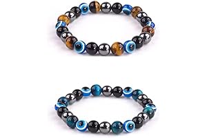 Triple Protection Bracelet - Evil Eye Bracelets for Prosperity and Happiness