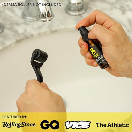 Image of The Beard Club Derma Roller Cleansing Spray - Clean and Prolong Derma Roller & Beard Roller Life - 1oz