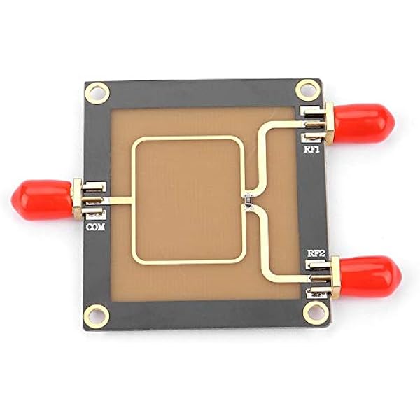 Ccylez HF rozdzielacz mocy, 100 – 2700 m 25 W częstotliwość RF Power Splitter 2-drożny rozdzielacz łączony z wysokim wzmocnieniem i izolacją, stabilna wydajność