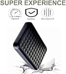 1TB Ultra Disque dur externe portable mince 2,5'' USB 3.0 HDD Stockage pour PC, Mac, ordinateur portable, PS4, PS5, Xbox une